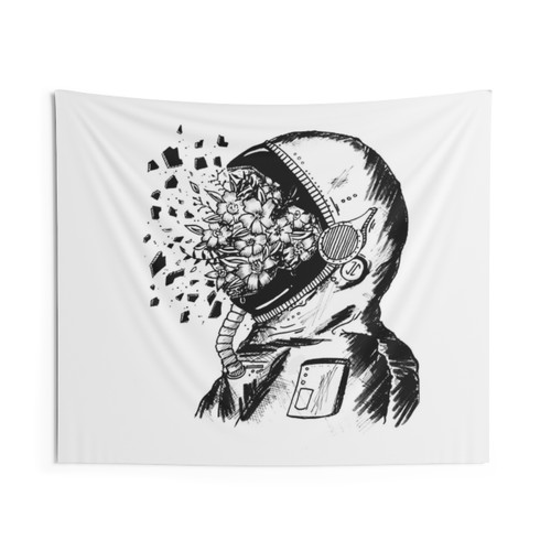 Space Out Trippy Tapestry