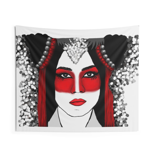 Jhene Aiko Trippy Tapestry Wall Art