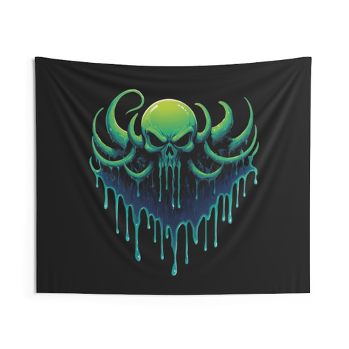 Pirate Octopus Tapestry Wall Hanging