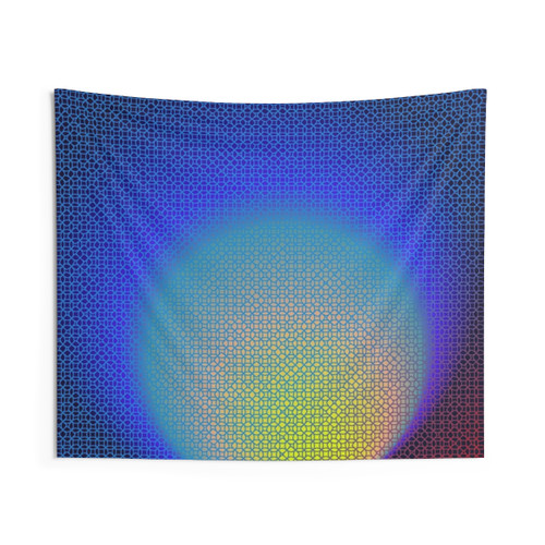 Rising Cosmic Tapestry with Sunrise Imagery