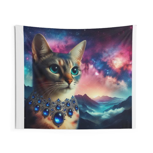Psychedelic Sphynx Cat Tapestry