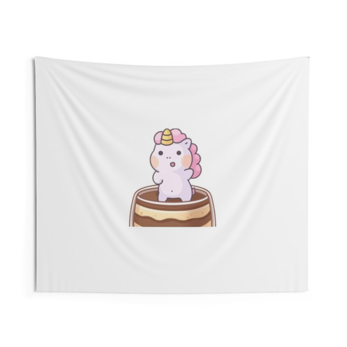 Adorable Unicorn Tapestry Wall Hanging