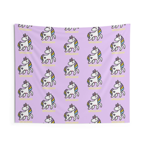 Colorful Unicorn Kids Tapestry
