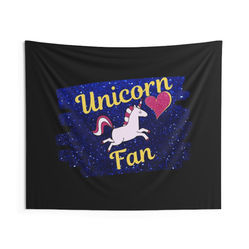 Unicorn Lover Tapestry Wall Hanging