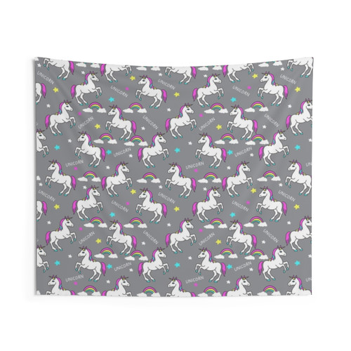 Baby Unicorn Background Tapestry