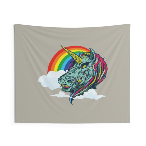 Zombie Unicorn Tapestry