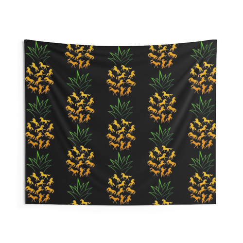 Unicorn Pineapple Tapestry