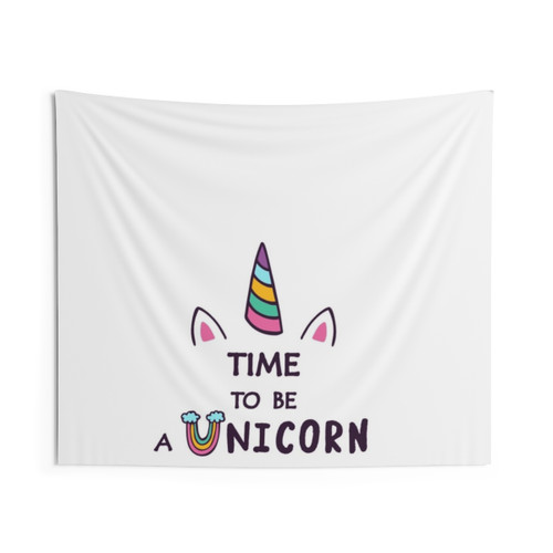 Vibrant Unicorn Art Tapestry - Magical Wall Decor