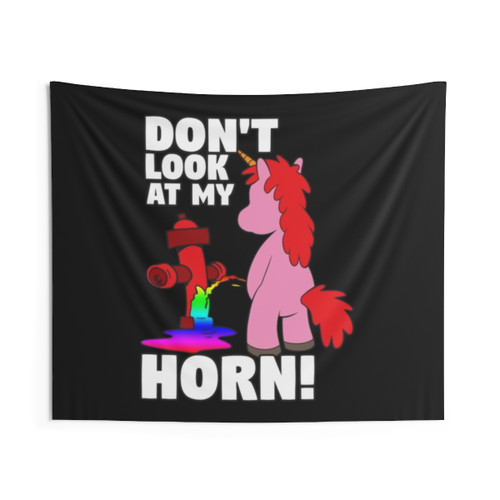 Unicorn Tapestry with Funny Quotes