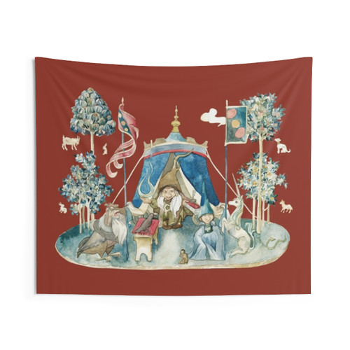 The Last Unicorn Magical Medieval Tapestry