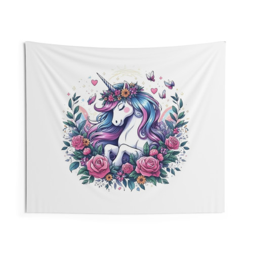 Cute Unicorn Tapestry for Bedroom and Home Decor