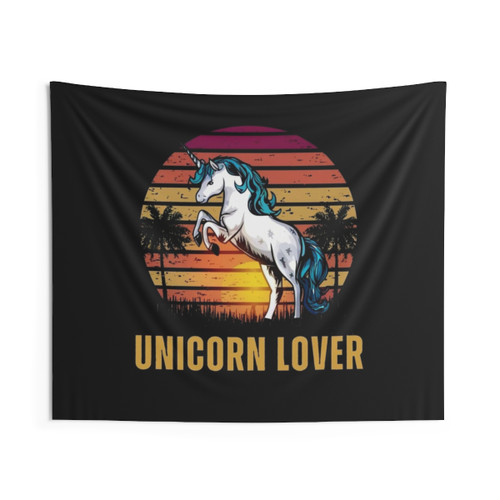 Vibrant Unicorn Lover Tapestry for Home Decor