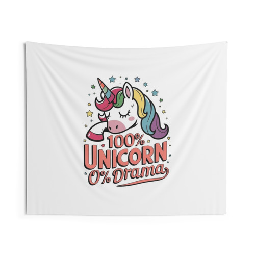 Funny Unicorn Quotes Wall Tapestry