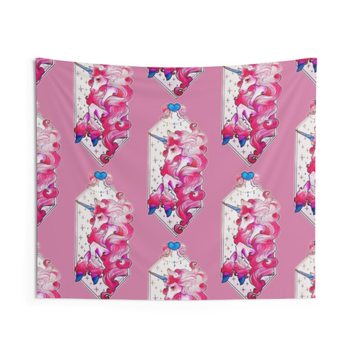 Majestic Unicorn Tapestry Wall Decor