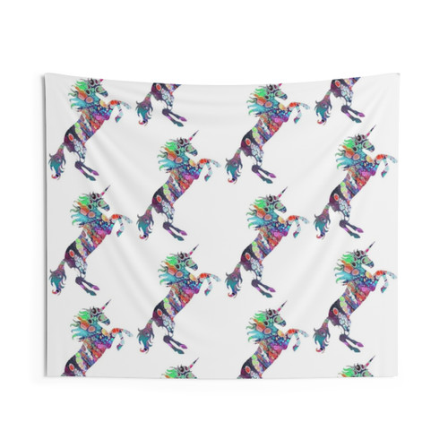 Magical Unicorn Tapestry Wall Hanging