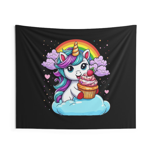 Birthday Unicorn Tapestry