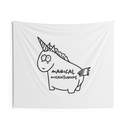 Unicorn Tapestry - Magical Misanthrope Decor