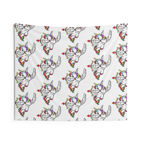 Cute Unicorn Tapestry Wall Hanging