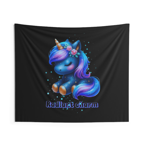 Magical Unicorn Glitter Tapestry