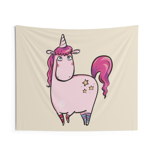 Colorful Unicorn Tapestry Wall Hanging