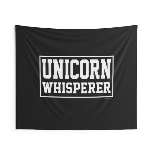 Unicorn Whisperer Tapestry Featuring a Magical Unicorn