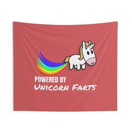 Unicorn Tapestry - Powered By Unicorn Farts