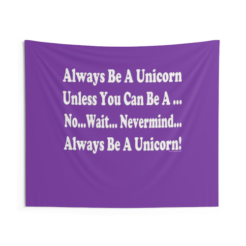 Colorful Unicorn Tapestry for Girls' Room Decor