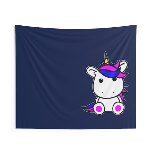Colorful Unicorn Tapestry Wall Hanging