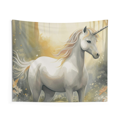 Magical Unicorn Creature Tapestry Wall Decor