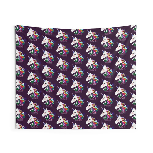Colorful Unicorn Tapestry