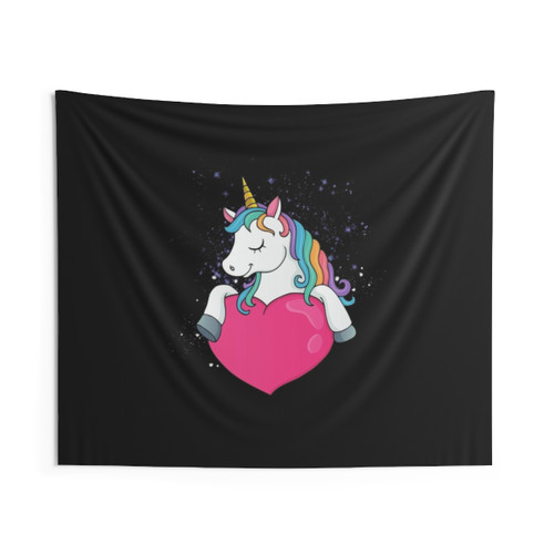 Galaxy Unicorn Tapestry Wall Hanging