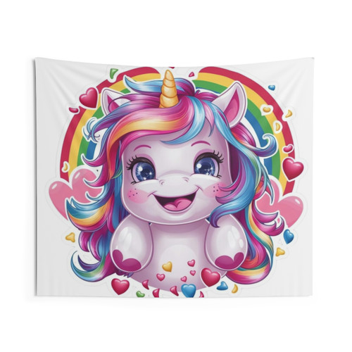 Cute Unicorn Tapestry for Home Decor