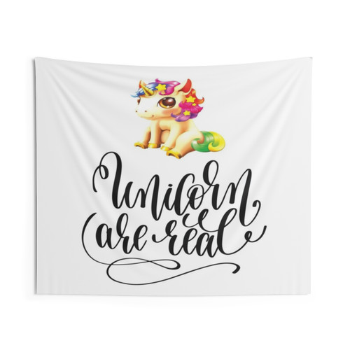Inspirational Unicorn Tapestry for Kids Room Decor