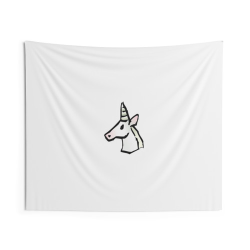 Unicorn Twin Tapestry - Celestial Wall Hanging Decor