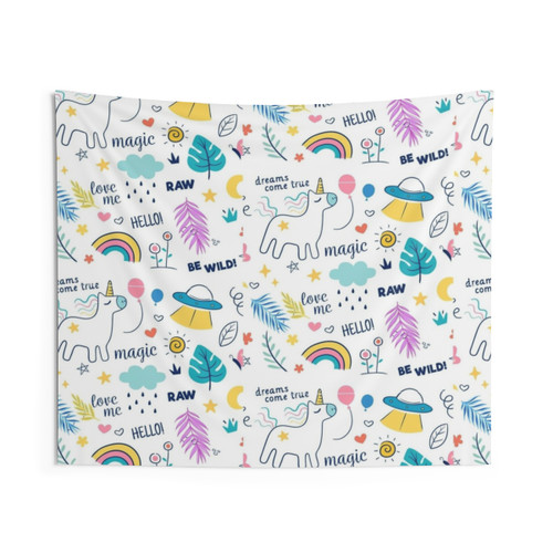 Lovely Unicorn Tapestry