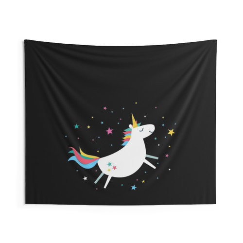 Colorful Unicorn Art Tapestry Wall Hanging