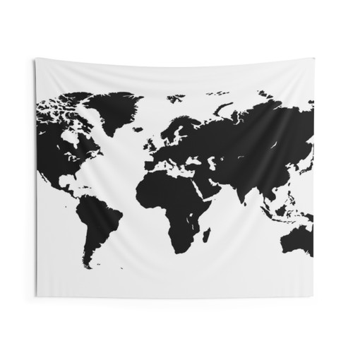 The World Map Tapestry - Elegant Global Wall Decor