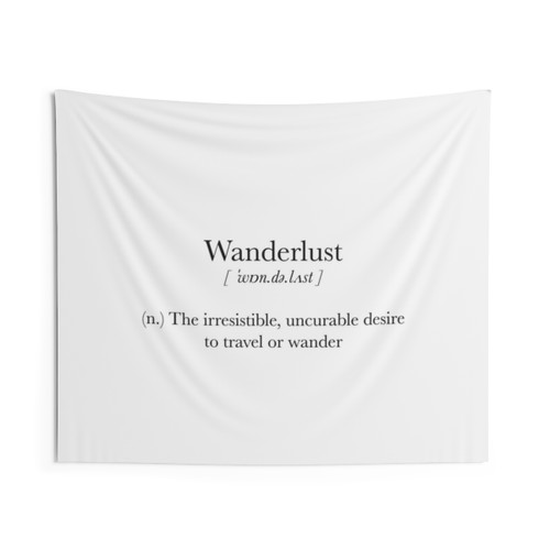 Wanderlust Tapestry - Vintage World Map Wall Hanging