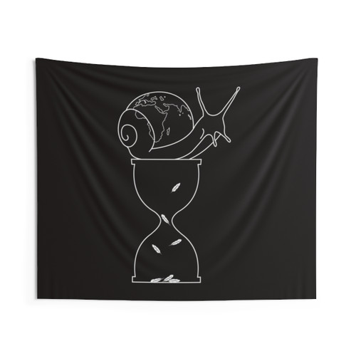 Minimalist Time Tapestry Wall Art