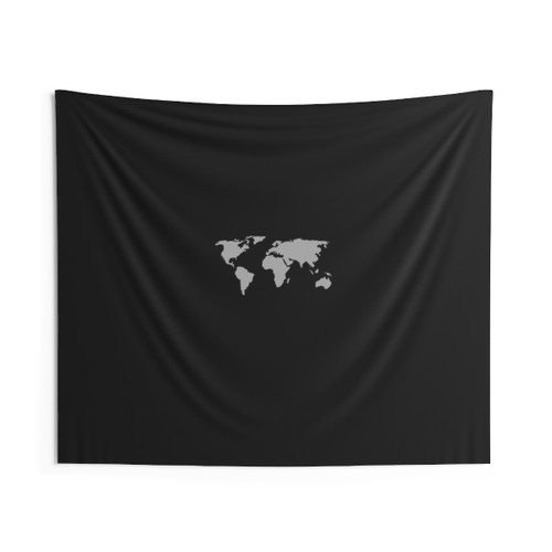 Vintage World Map Tapestry
