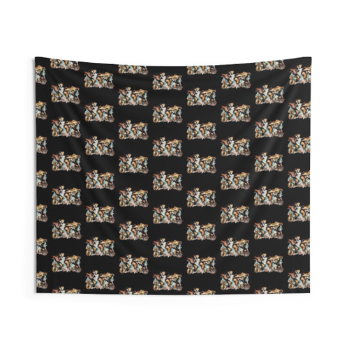 Vintage World Map Tapestry - Old Map Design