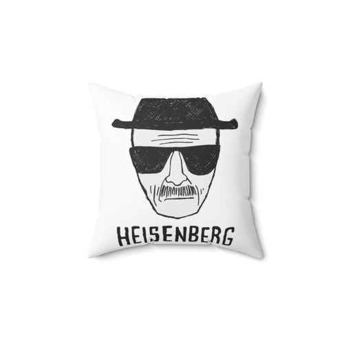 Breaking Bad Heisenberg Drawing Decorative Pillow