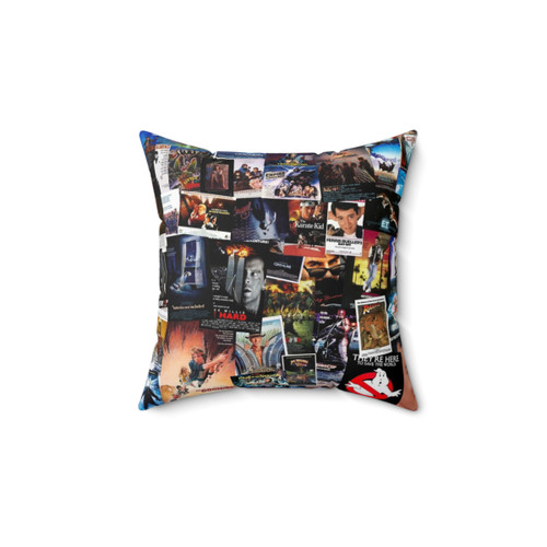 1980s Movie Posters Decorative Throw Pillow
