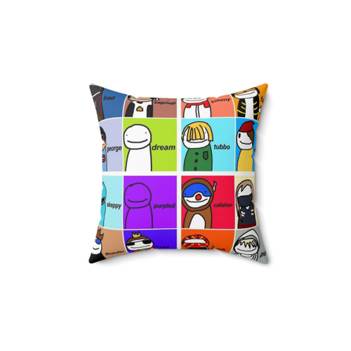 Dream SMP Minecraft Themed Decorative Pillow