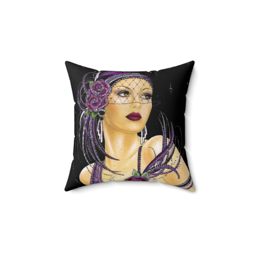 Vintage 1930s Art Deco Flapper Pillow