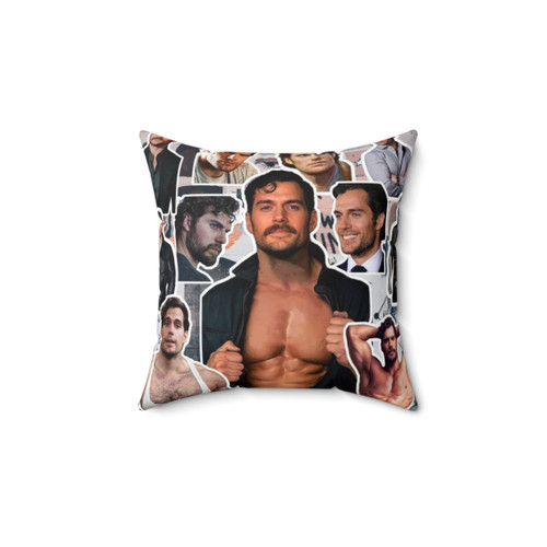 Henry Cavill Photo Collage Pillow