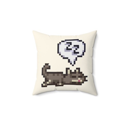 Stardew Valley Sleeping Cat Sploot Pillow