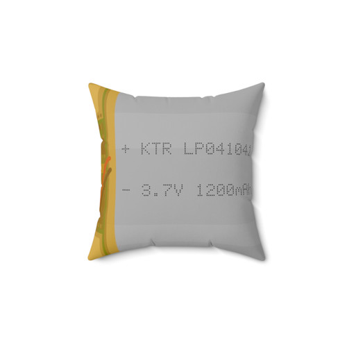 Lithium Polymer Battery Pillow - Nerdy Tech Cushion