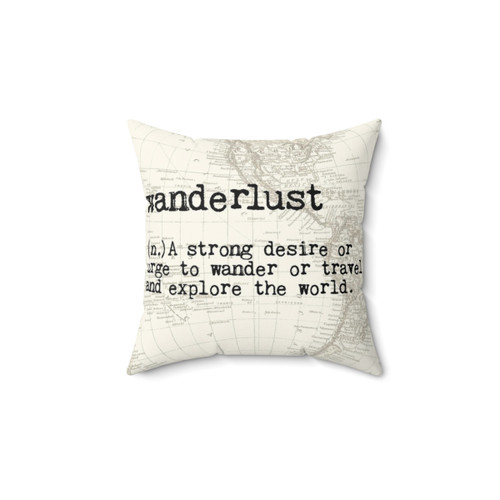 Wanderlust Travel Pillow