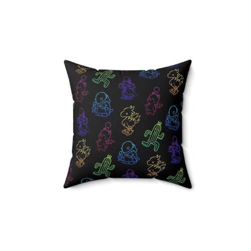 Final Fantasy Cactuar Outline Pillow